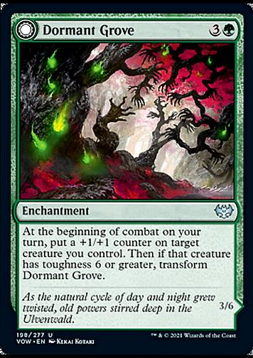 Dormant Grove // Gnarled Grovestrider (Schlummernder Hain)